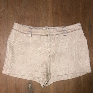 Gold Textured Short Shorts (New)